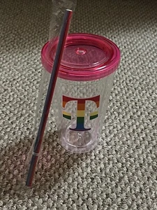 T-Mobile Tuesdays Pride Month 2022 Tumbler + Lid And Straw - New - Free Shipping - Picture 1 of 3