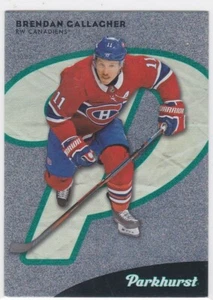 2020-21 Parkhurst Brendan Gallagher SP Insert Montreal Canadiens No. PK-10 - Bild 1 von 2