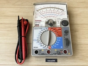 Multiprobador analógico Sanwa EM7000 no/con estuche de transporte C-CA de Japón - Imagen 1 de 32