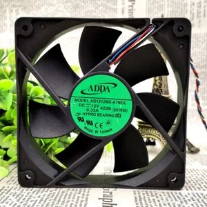 1pc ADDA AD1212MX-A7BGL 12V 0.33A 12025 12CM 4-wire Double Ball Cooling Fan - Picture 1 of 5