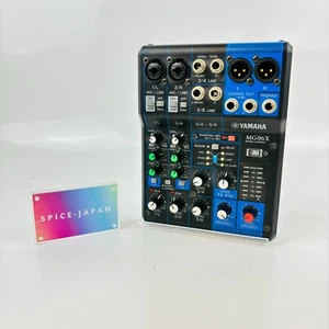 YAMAHA MG06X 6 Kanal Mischpult 2 Mic Stereo Mixer Digital Effekte JP Gebraucht - Bild 1 von 21