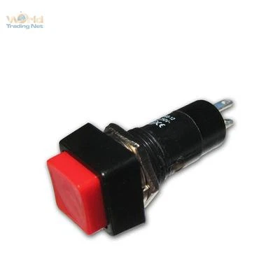WORLD-TRADING-NET Schalter Druckschalter EIN/AUS Taster 4-eckig schaltend
