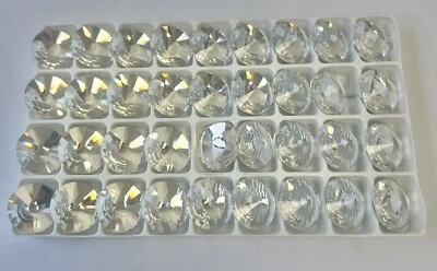 16MM CRISTAL PRECIOSA RIVOLI ASTILLA LAMINADA FLATBACK (36 PIEZAS) Foto 1 de 4