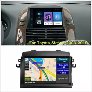 9" Car Stereo Radio Player GPS Navigation WiFi 1+16G For Toyota Sienna 2003-2010 - Picture 1 of 12