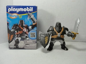 Playmobil 6694 Super 4: Black Colossus Armor Knight 3,5" Figur - Bild 1 von 3