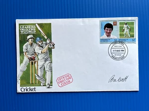 ALAN KNOTT - ENGLAND CRICKET LEGEND - EXCELLENT SIGNED F.D.C. - Picture 1 of 1