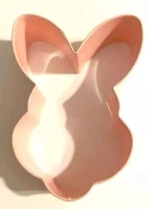 Wilton Easter Bunny head Cookie Cutter coated metal 3.5" - Picture 1 of 1