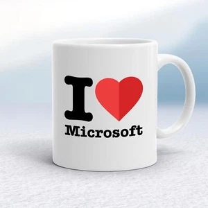 I Love Microsoft Tasse - Bild 1 von 19