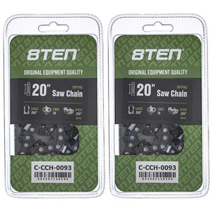 Chainsaw Chain 20 Inch .050 .325 78DL for Echo CS-520 CS-490 CS520 2-Pack - Picture 1 of 4