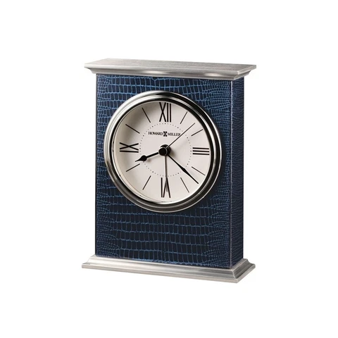 Howard Miller Mission Desk Alarm Clock 645-729. Cobalt Blue Cover