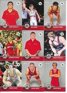 2024-25 Onit Ohio State Buckeye's Wrestling 48 Card Set w/ 4 Insert Sets - Picture 1 of 8