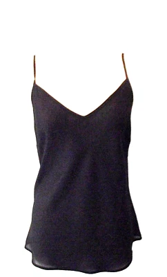 Carlisle ETCETERA 8 Black Camisole Layered Cami Top Spaghetti Straps - Image 1 of 4
