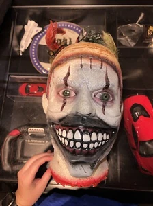American Horror Story Twisty The Clown Severed Head Spirit Halloween - Picture 1 of 7