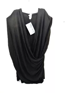 Je Suis By Rachel Pappo ZOE 9308 Tunika Tunic Strandkleid Bademode XL Schwarz - Bild 1 von 8