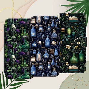 FUNDA DE TELÉFONO BRUJA GÓTICA PATRÓN CALAVERA PARA IPHONE SAMSUNG GOOGLE PIXEL - Imagen 1 de 8