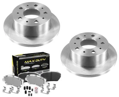 优质 Fleet Rr 镀锌刹车片和实心转子适用于 14-21 Promaster 1500 — 第 1/4 张图片