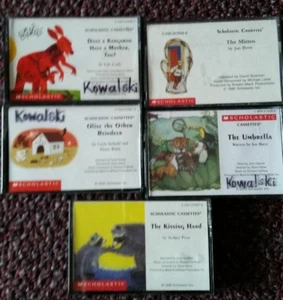 5 Scholastic Hörbuch Kassetten Kassetten ~ Der Fäustling, Olive das andere Rentier - Bild 1 von 3