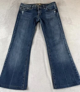 Paige Pico Womens blue medium wash denim bootcut jeans size 30 - Picture 1 of 10