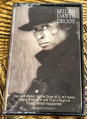MILES DAVIS "Decoy" CASSETTE 1984 Jazz New Sealed *FREE SHIPPING* - Image 1 of 3