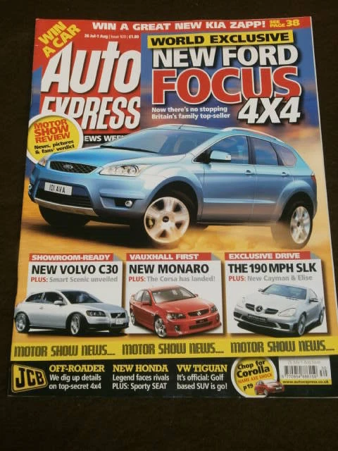AUTO EXPRESS # 920 - FORD FOCUS 4x4 - JULY 26 2006 - Image 1 of 1