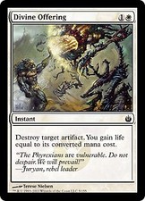 Mirrodin Besieged Divine Offering x4 Magic The Gathering NM