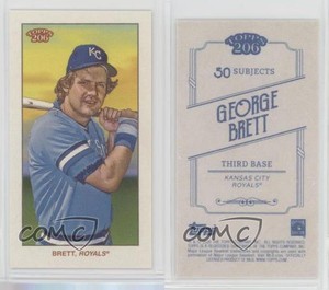 2020 Topps 206 Series 4 George Brett #6 HOF