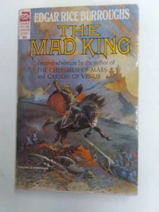 The Mad King by Edgar Rice Burroughs Vintage PB Frank Frazetta 1964 ACE - Picture 1 of 2