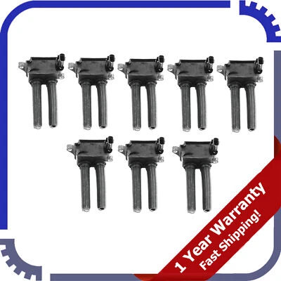 Juego de 8 piezas bobina de encendido para Chrysler 300 Dodge Durango Ram 5,7 L 6,1 L 6,4 L UF504 Foto 1 de 4