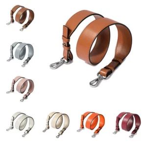 3.8cm Handle Bag Strap Replacement Purse Belt Genuine Leather Shoulder - Picture 1 of 28