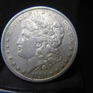 1884-S Morgan Silver Dollar $1 - XF - Picture 1 of 2