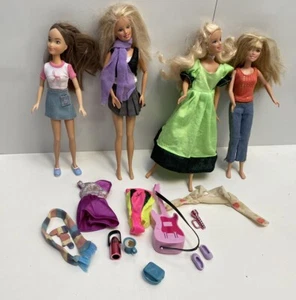 SELECTION OF FOUR SINDY DOLLS WITH ACCESSORIES PLEASE SEE PICTURES SOLD AS SEEN - Picture 1 of 2