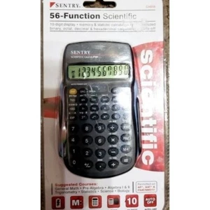Sentry 56 Function Scientific 10 Digit Display Calculator CAL-CA656 New In Pkg - Picture 1 of 10