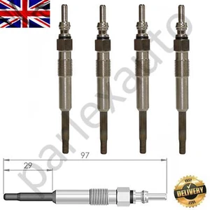 4X GLOW PLUG FOR 0250202023 GLP023 SHEATHED-ELEMENT FOR DIESEL ENGINE - Picture 1 of 3