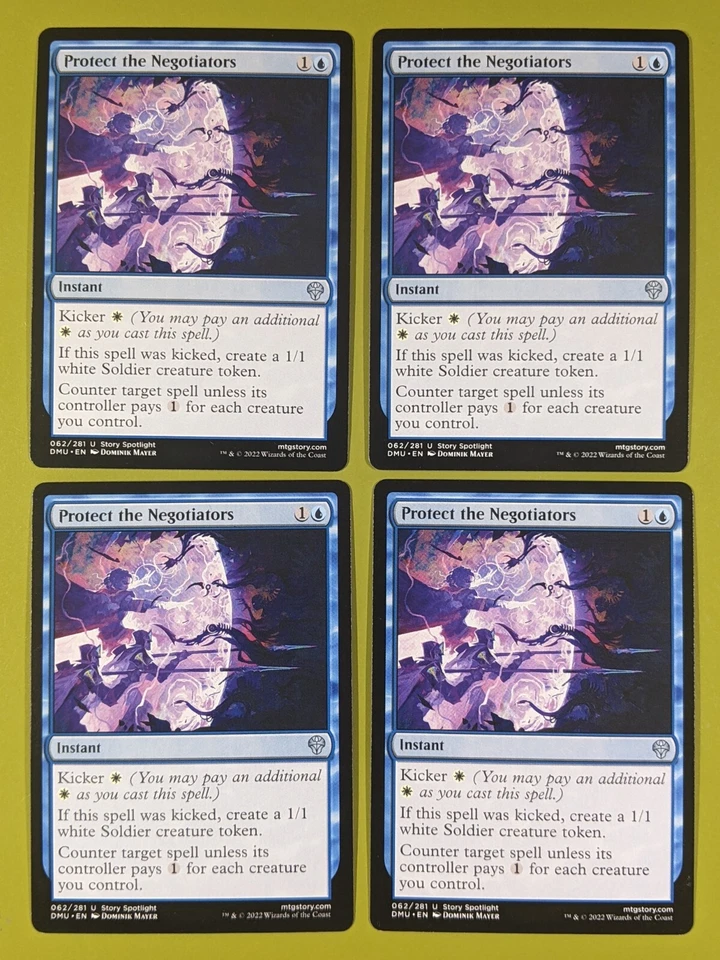 Protect the Negotiators x4 Dominaria United 4x MTG Magic the Gathering - Image 1 of 1