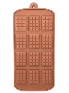 Mini Chocolate Bar Chocolate Block Silicone Chocolate Mould UK Seller - Picture 1 of 3