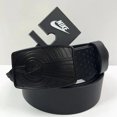 耐克 SB 穿孔口音带扣篮板腰带(黑色)尺寸 S(30-32)全新带标签 — 第 1/3 张图片