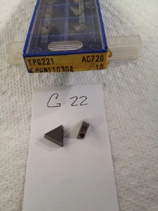 10 NEW SUMITOMO TPG 221 CARBIDE INSERTS TPGN 110304. GRADE: AC720. (G22) - Picture 1 of 1