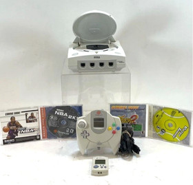 SEGA Dreamcast console bundle w/ 5 games & controller- Tested