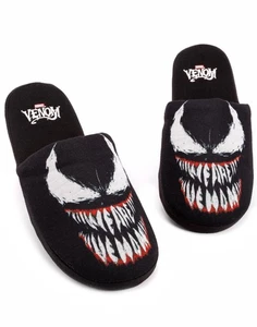 Marvel Black Venom Mule Slippers Mens - Picture 1 of 10