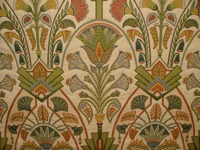 Cojín tapizado cortina tela jacquard tejido oliva iLiv Luxoria 1,4 metros Foto 1 de 4