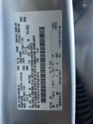 Power Brake Booster Thru 06/15/16 Fits 15-16 FORD F150 PICKUP 104749484 - Image 1 of 4