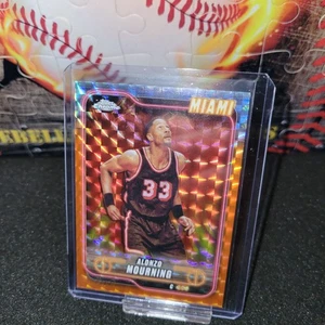 2025 Topps Cromo - Alonzo Luto Naranja Geométrico/25 Refractor #9 - Imagen 1 de 2