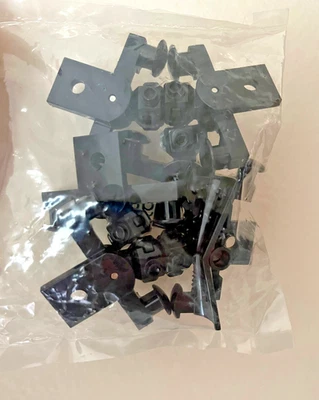 LEGO LOTE DE 6 ACOPLAMIENTOS MAGNATE AMORTIGUADOR DE TREN (1 ARADO) - ¡NUEVO SELLADO! Foto 1 de 4