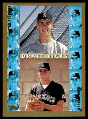 1998 年 Topps Ryan Anderson/Mark Mangum 新秀 #491 DPK — 第 1/2 张图片