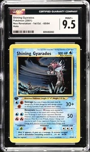 1st Edition Shining Gyarados - 65/64 - Neo Revelation Pokémon Card - CGC 9.5 - Picture 1 of 2