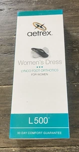 Aetrex Lynco Fußorthesen Einlegesohlen für Damen elegante Schuhe Modell L500 Größe 7 neu! - Bild 1 von 6