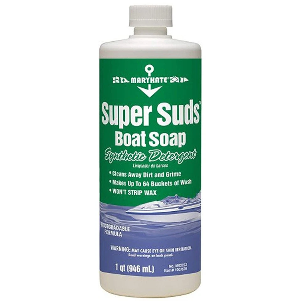 MaryKate MK2232 Super Suds Boat Soap Synthetic Detergent 32 oz - Image 1 of 1