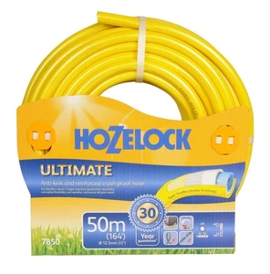 Hozelock Ultimate Schlauch 50m strapazierfähig Knickschutz flexibel Garten Bewässerungsrohr - Bild 1 von 7