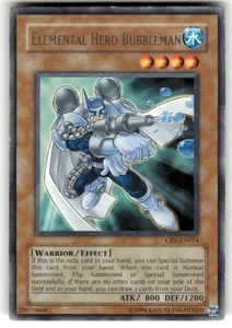 Elemental Hero Bubbleman CRV-EN014 Cybernetic Revolution Rare - Picture 1 of 2