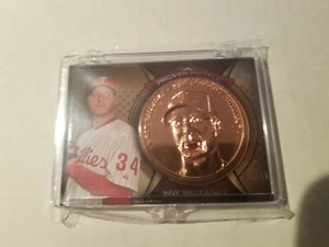 2013 Topps Proven Mettle Commemorative Coin Card Roy Halladay 97/99 Phillies - Picture 1 of 1